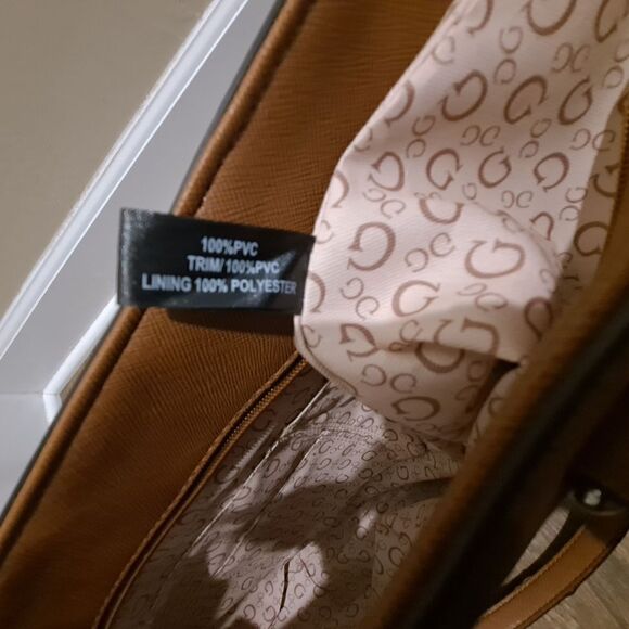 Guess Rothenberg Tote Color Cognac EUC Clean! - Picture 5 of 8